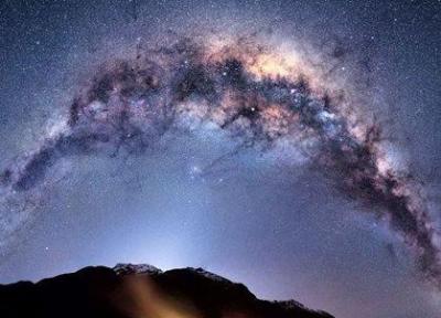 تصاویری زیبا از شب های پر ستاره و باور نکردنی نیوزلند